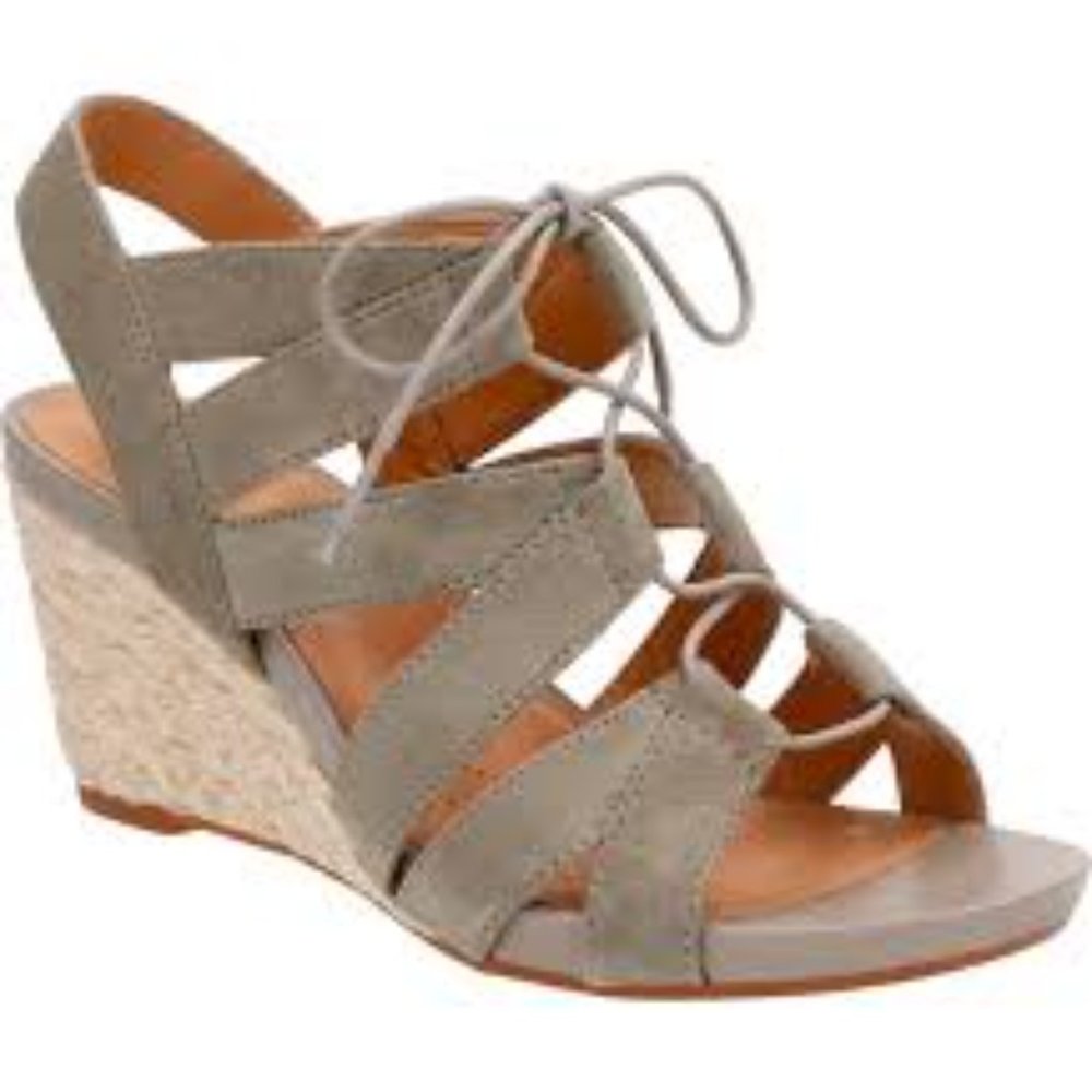 CLARKS Acina Chester Wedge Sandal 9M